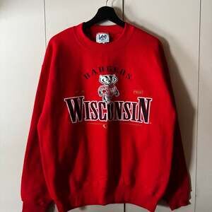 Vintage 90s Lee Wisconsin Badgers Sweatshirt